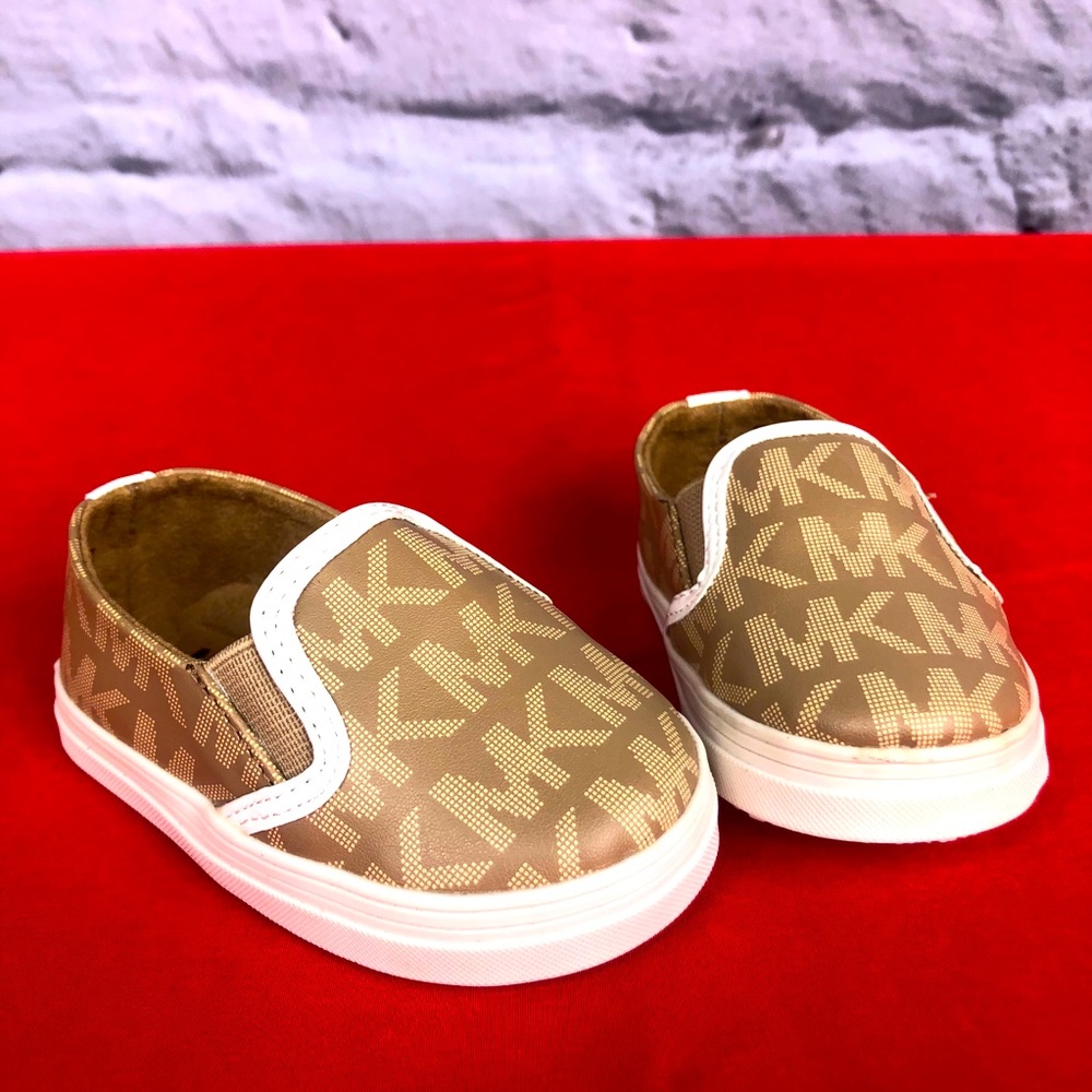 MICHAEL Michael Kors Baby Ivy Alli taupe shoes - Picture 1 of 6